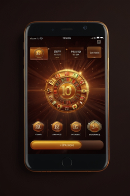 Smartphone mit Zizobet Casino App